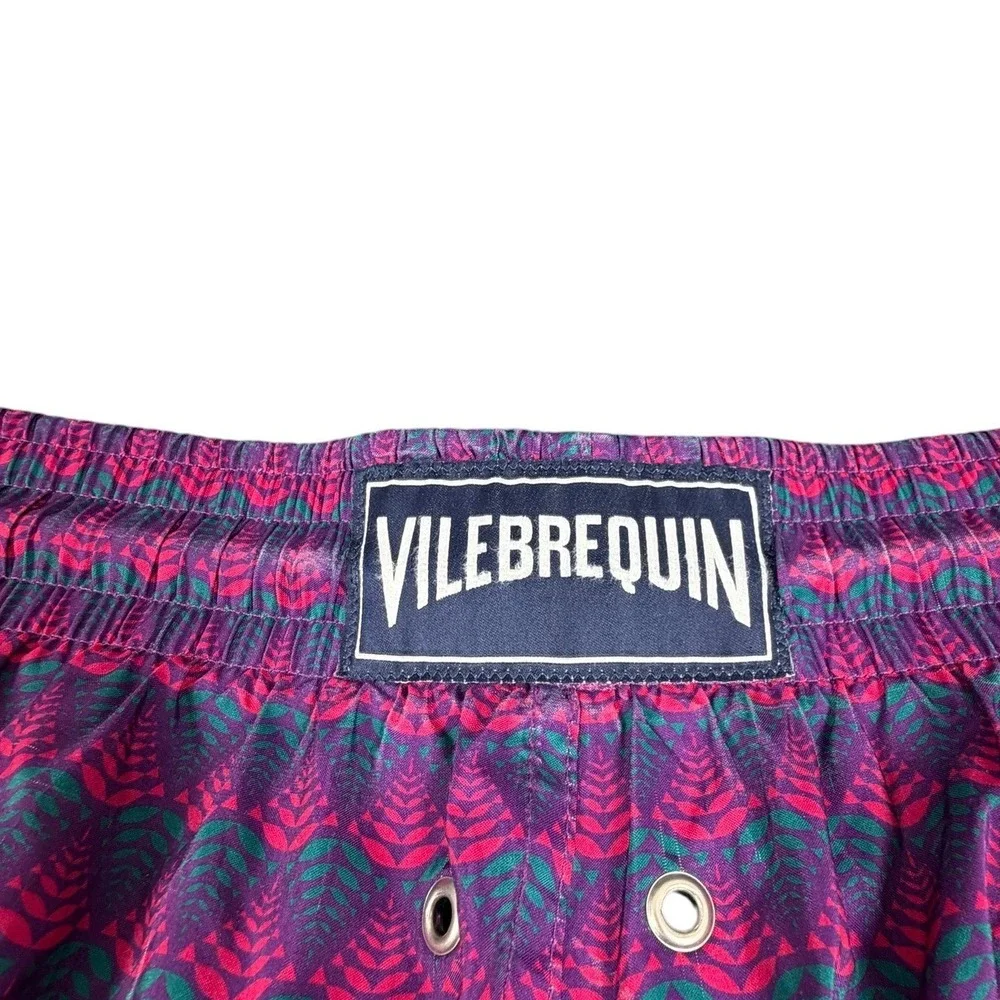 Vilebrequin Costume De Bain Men Swim Trunks Pink Purple XXXL